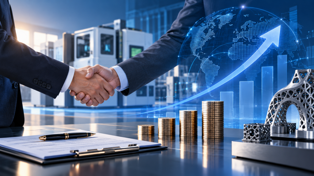 Strategic financing and investment partnership supporting FASTFORM’s growth, technology development, and expansion in metal additive manufacturing