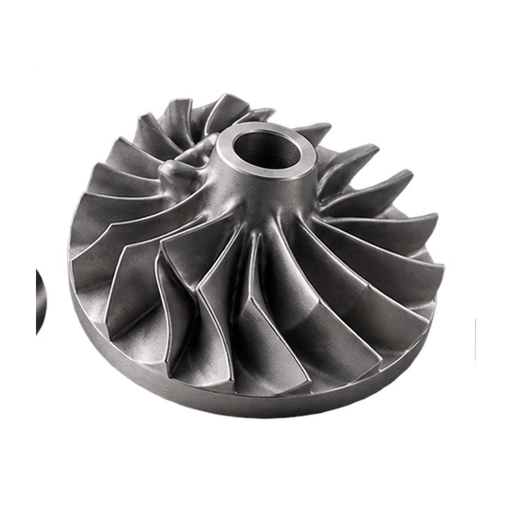 Precision metal 3D printed impeller for complex low-volume industrial component production
