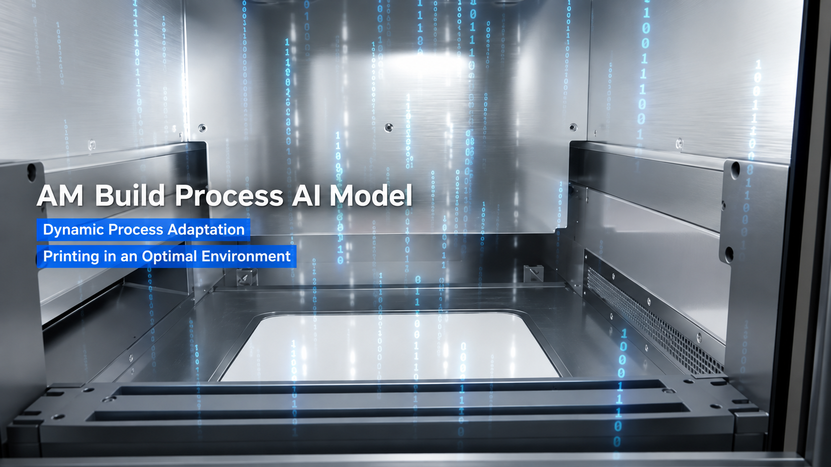 AM Build Process AI Model Enabling Dynamic Process Adaptation for Metal 3D Printing