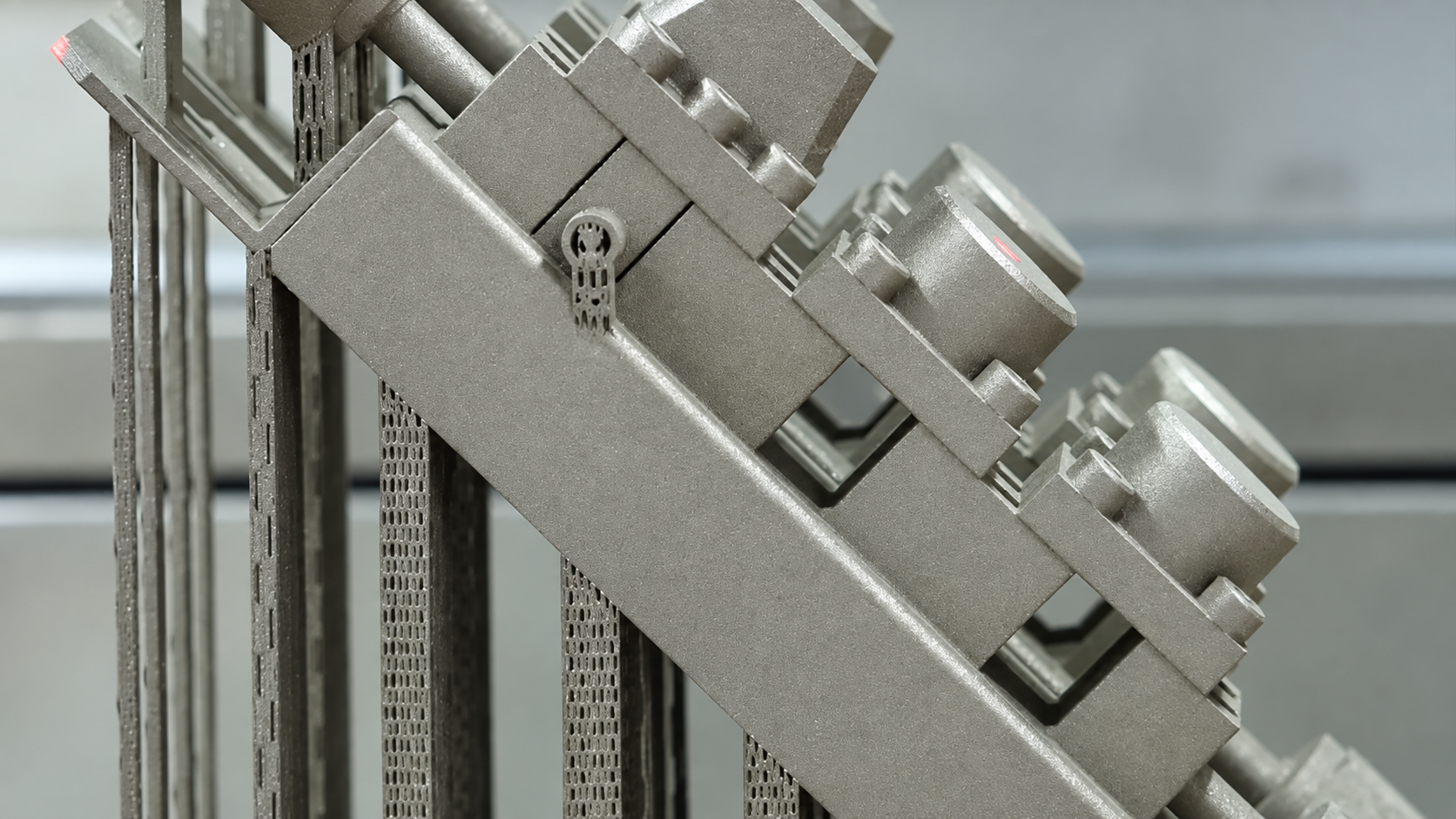 Metal Component Printed with AM Build
