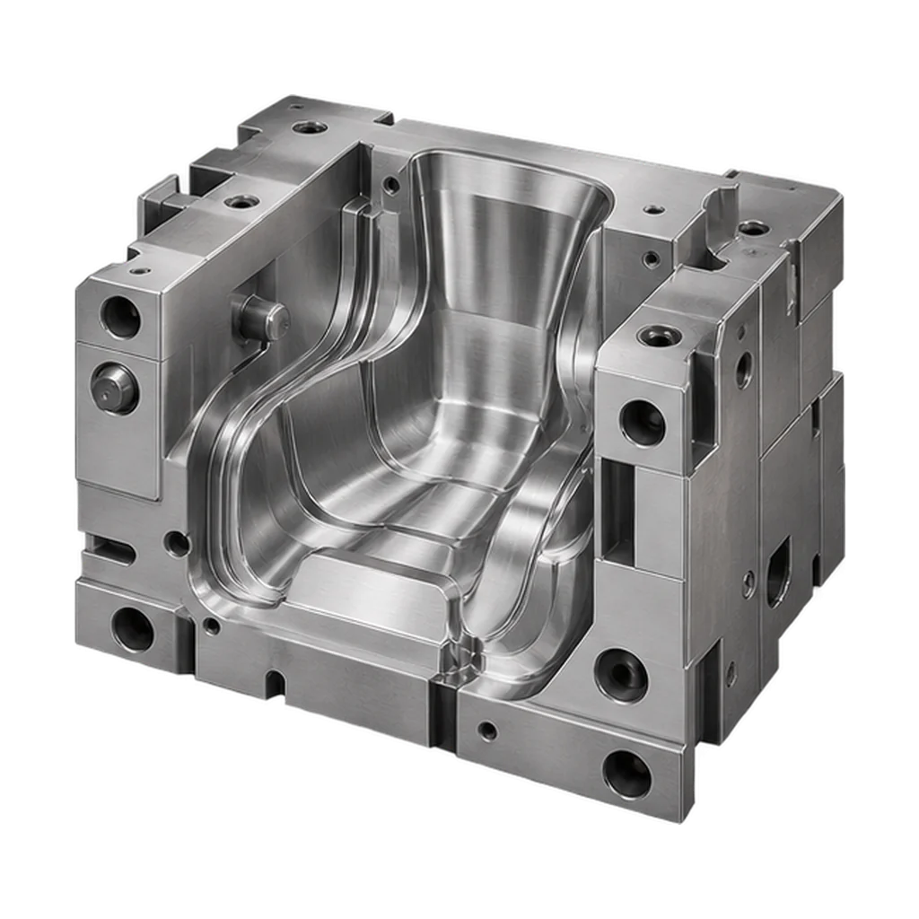 Metal 3D printed mold insert with complex geometry for industrial tooling applications